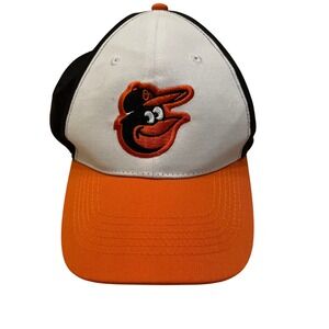 Orioles Baseball Cap Hat MLB Baseball Fan Orange Black White One Size Adjustable